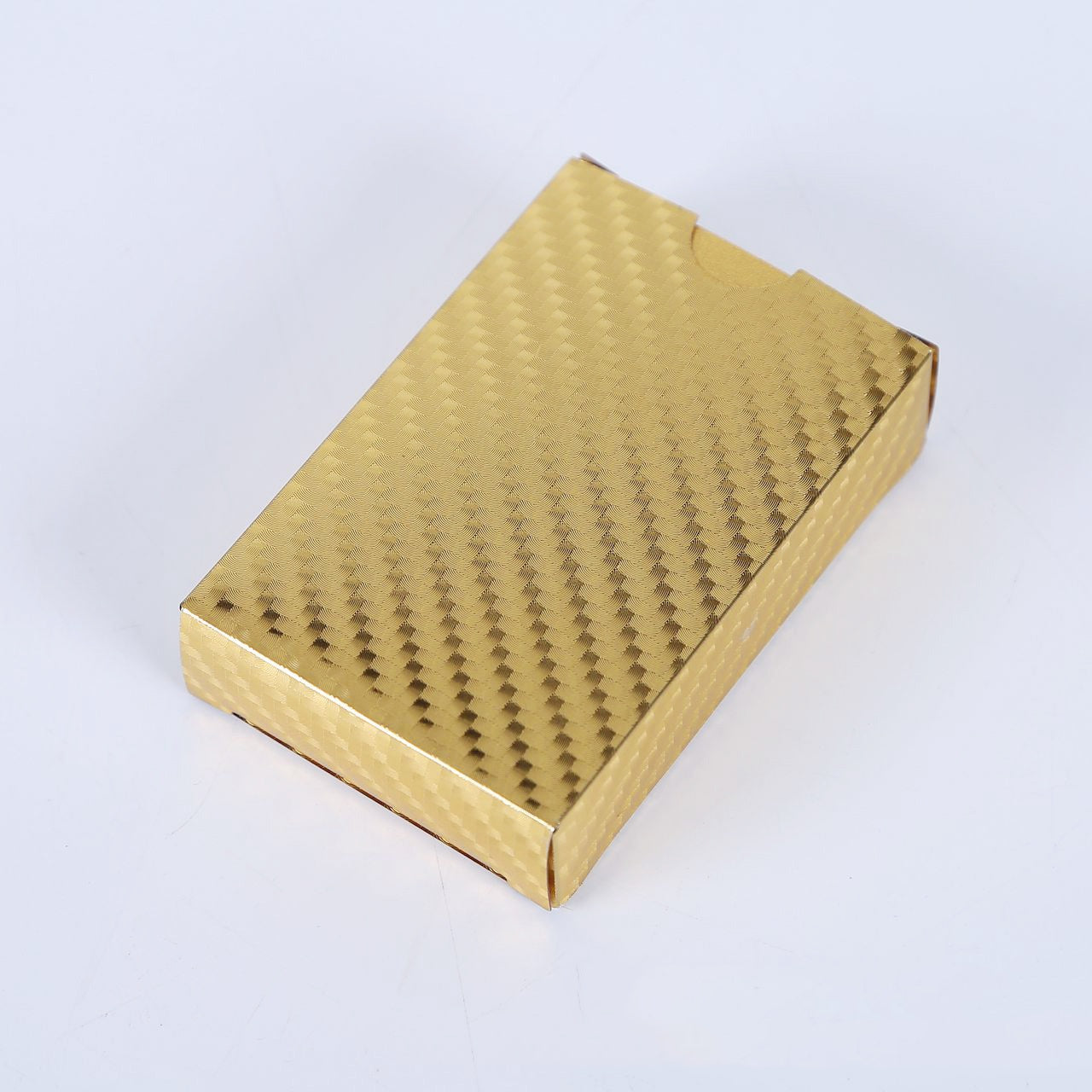 High End Golden Poker Playing Cards with Wood Box - Perfect Christmas Gift