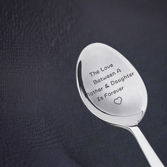 Forever Love Spoon for Mom - Perfect Birthday & Party Gift for Mothers & Daughte