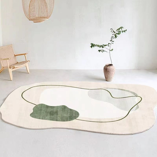 Shaggy Plush Carpet - Non Slip, Creative Simplicity - Ideal for Homestay