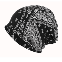 Paisley Patterned Hat scarf Hair Band Soft Thin Cotton Men Women Printed