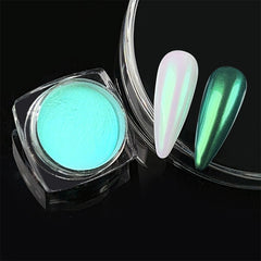Magic Mirror Glitter Nail Art Powder for Women Girls
