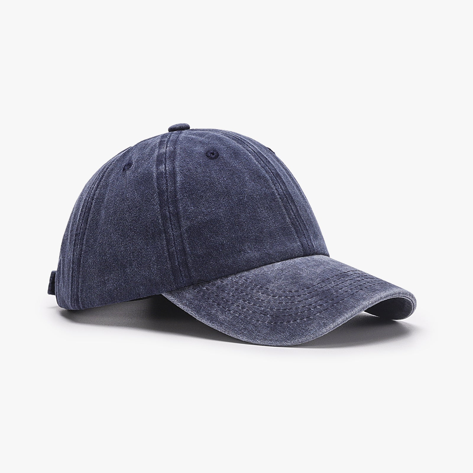 Unisex Washed Denim Adjustable Baseball Cap