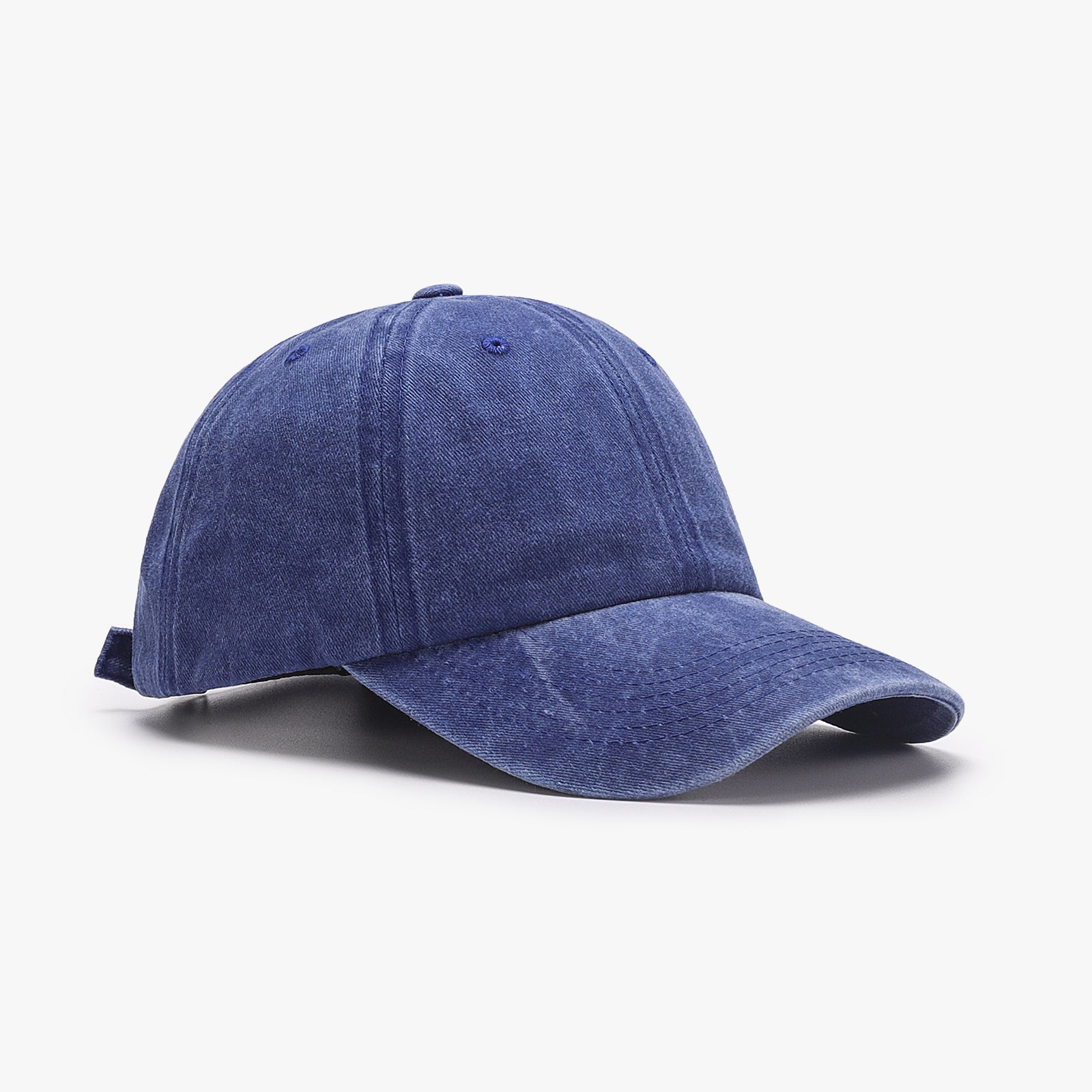 Unisex Washed Denim Adjustable Baseball Cap