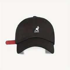 Kangaroo Embroidered Baseball Cap Unisex Sun Protection Trucker Hat