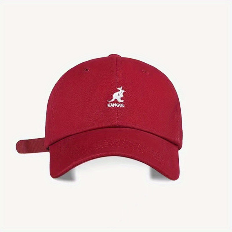 Kangaroo Embroidered Baseball Cap Unisex Sun Protection Trucker Hat
