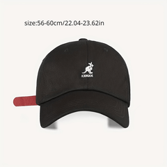 Kangaroo Embroidered Baseball Cap Unisex Sun Protection Trucker Hat
