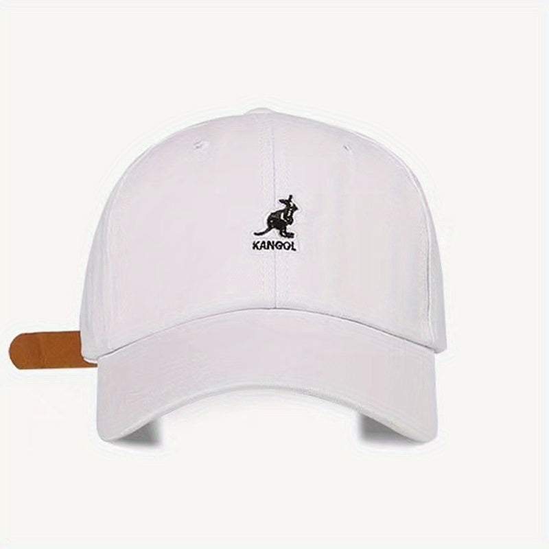 Kangaroo Embroidered Baseball Cap Unisex Sun Protection Trucker Hat