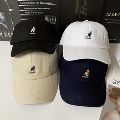 Kangaroo Embroidered Baseball Cap Unisex Sun Protection Trucker Hat