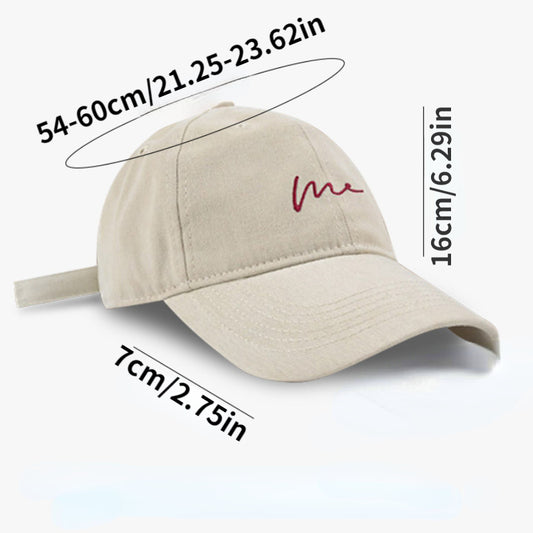 Adjustable Solid Baseball Cap for Outdoor Sports