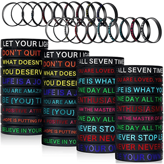 Stylish Silicone Bracelets for Confidence & Style