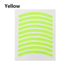 Reflective Tire Sticker for Motorcycles and Bicycles