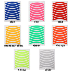 Reflective Tire Sticker for Motorcycles and Bicycles
