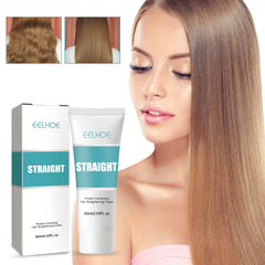 Keratin Hair Straightening Cream for Smooth, Straight Hair