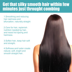 Keratin Hair Straightening Cream for Smooth, Straight Hair
