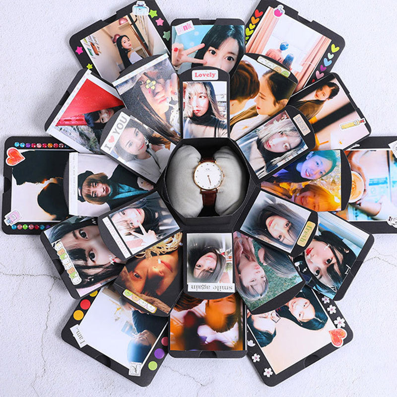 Surprise Explosion Box DIY Photo Album Wedding Birthday