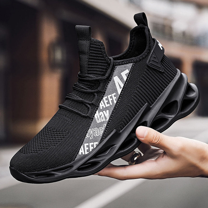 Men's Lightweight Knitted Sneakers for Running