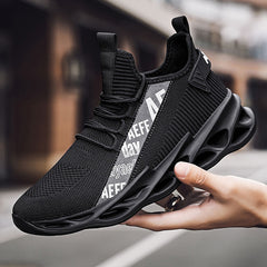Men's Lightweight Knitted Sneakers for Running