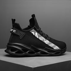 Men's Lightweight Knitted Sneakers for Running