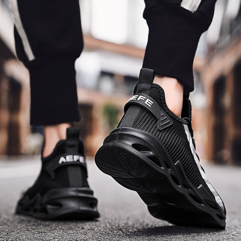 Men's Lightweight Knitted Sneakers for Running