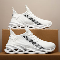 Men's Lightweight Knitted Sneakers for Running