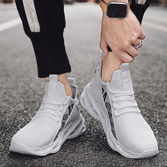 Men's Lightweight Knitted Sneakers for Running