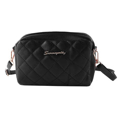 Quilted Crossbody Bag Classic PU Leather Shoulder Handbag