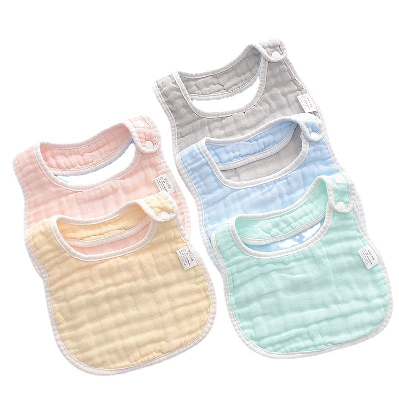 Baby Bib Cotton Gauze Anti-spitting Milk Infant Bib