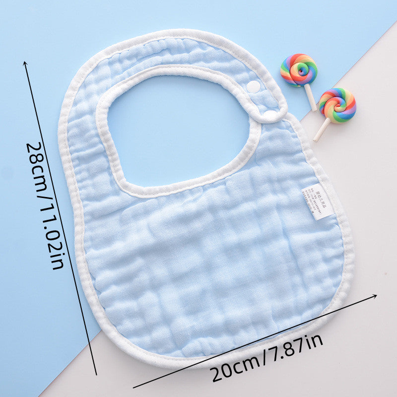 Baby Bib Cotton Gauze Anti-spitting Milk Infant Bib