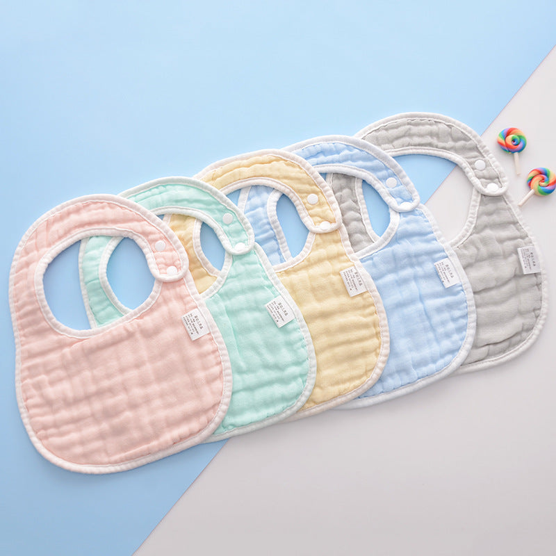 Baby Bib Cotton Gauze Anti-spitting Milk Infant Bib