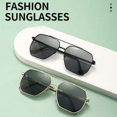 Men's Polarized Aviator Sunglasses Retro Style Night Dual Use Outdoor Sports