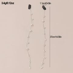 2pcs Star Pendant Hair Chain Sweet Hair Accessories