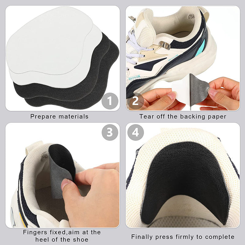 Self Adhesive Heel Repair Stickers for Sports Shoes - 2 Pairs