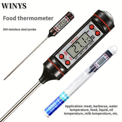 Instant Reading Meat Thermometer Digital Probe Milk Liquid