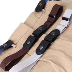 Elastic Adjustable Belt For Jeans Invisible Stretch Belt