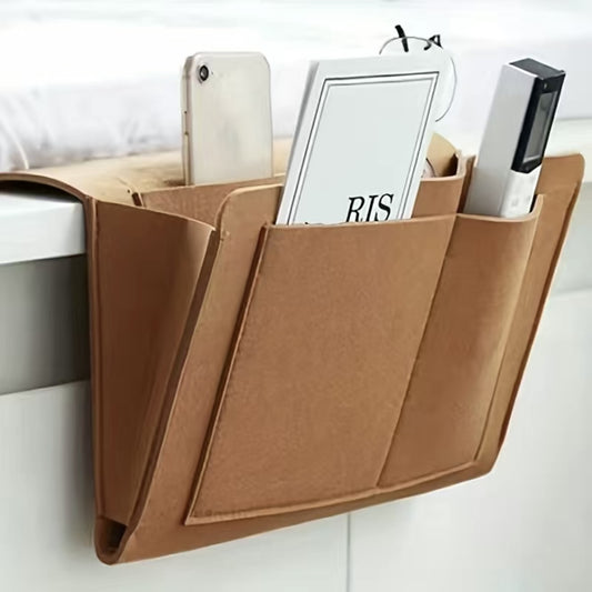 Bedside Storage Bag Organizer for Dorm or Home