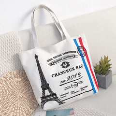 Pattern Shoulder Bag Lightweight Storage Bag Women's Shopper Bag