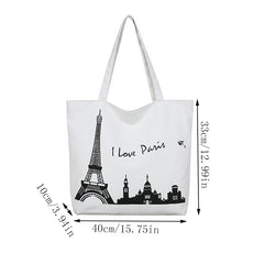 Pattern Shoulder Bag Lightweight Storage Bag Women's Shopper Bag