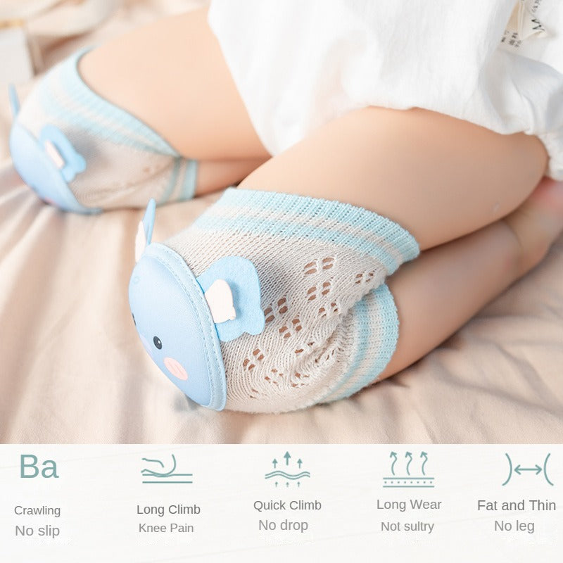 Baby Summer Mesh Knee Guards Cartoon Anti-drop Cover