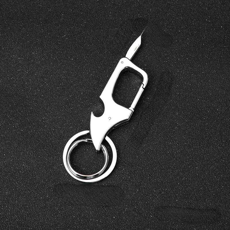 Multifunctional Keychain Bottle Opener With Detachable Keychain