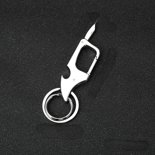 Multifunctional Keychain Bottle Opener With Detachable Keychain