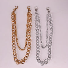 Vintage Punk Pant Chains on Jeans Keychain for Women Men