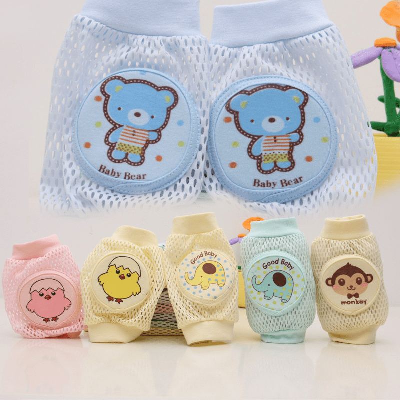 Baby Knee Pads Mesh Knee Guards Infants Crawling Walking Elbow Guards