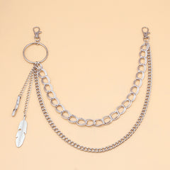 Chunky Waist Belt Chain Wallet Chain Punk Biker Jeans Link Pants Jewelry