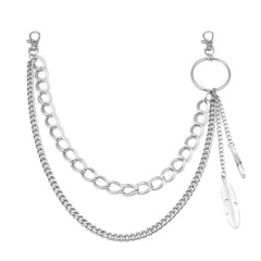 Chunky Waist Belt Chain Wallet Chain Punk Biker Jeans Link Pants Jewelry