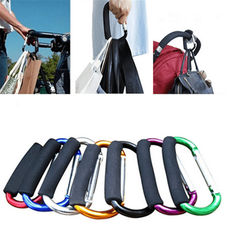 Adorable Shopping Hooks Pram Hanger for Stroller Organization