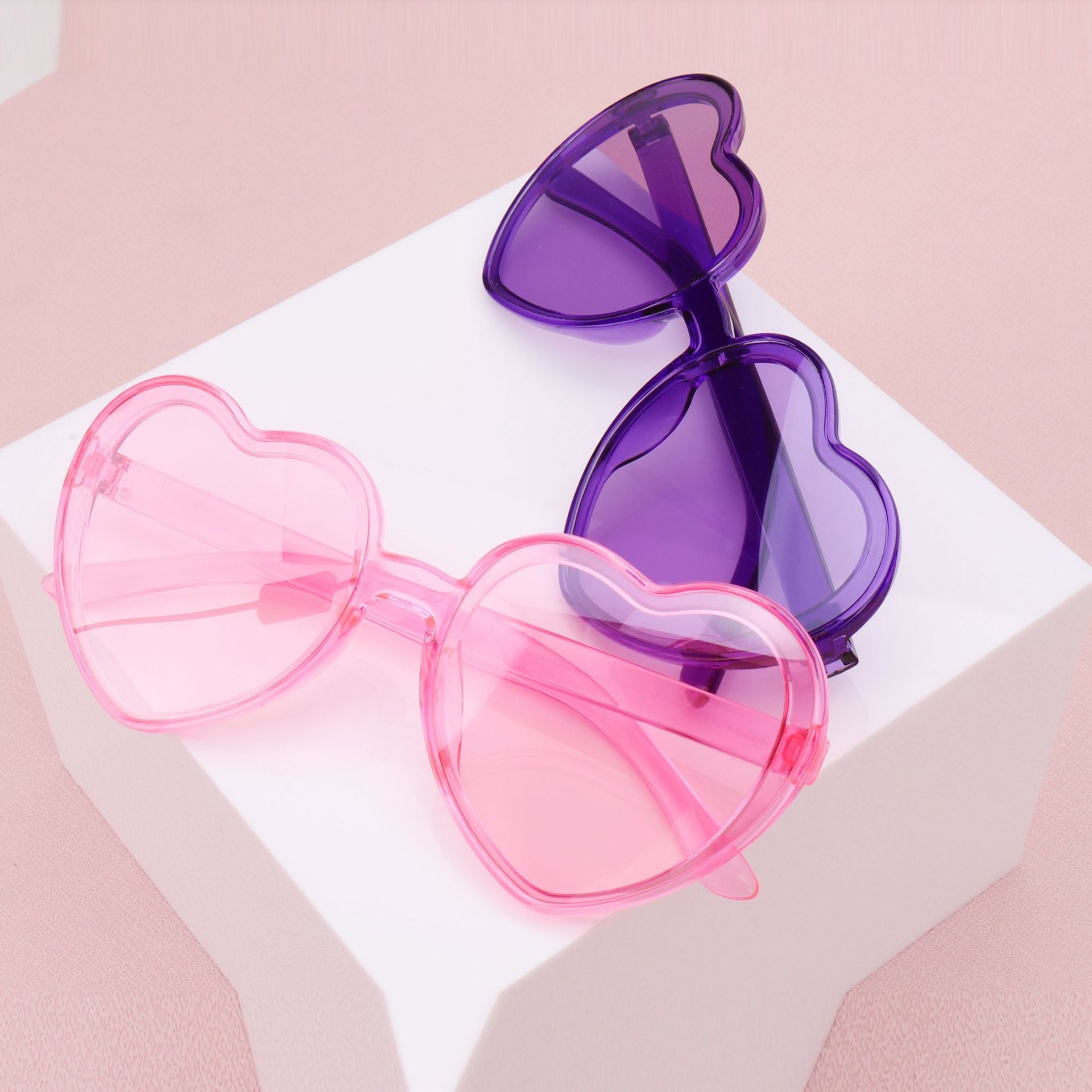 Y2K Heart Sunglasses Funny Party Glasses UV400
