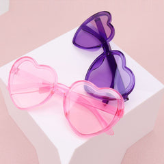 Y2K Heart Sunglasses For Women Men Funny Candy Glasses UV400