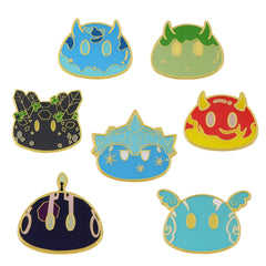 Slime Enamel Pin Badges Brooches For Men Lapel Pins For Backpacks