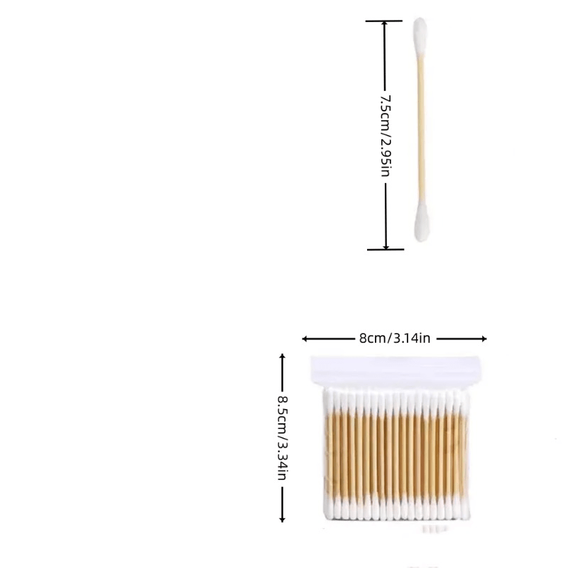 Disposable Double-headed Cotton Swabs Disinfection Sticks