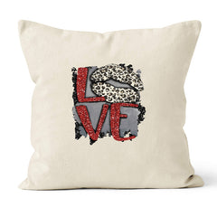 LOVE Lip Iron On Patches Laundry Resistant Sticker